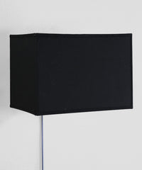 Thumbnail for Floating Shade Plug-In Wall Light Black