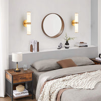 Thumbnail for Golden and Elegant Resin Wall Sconce