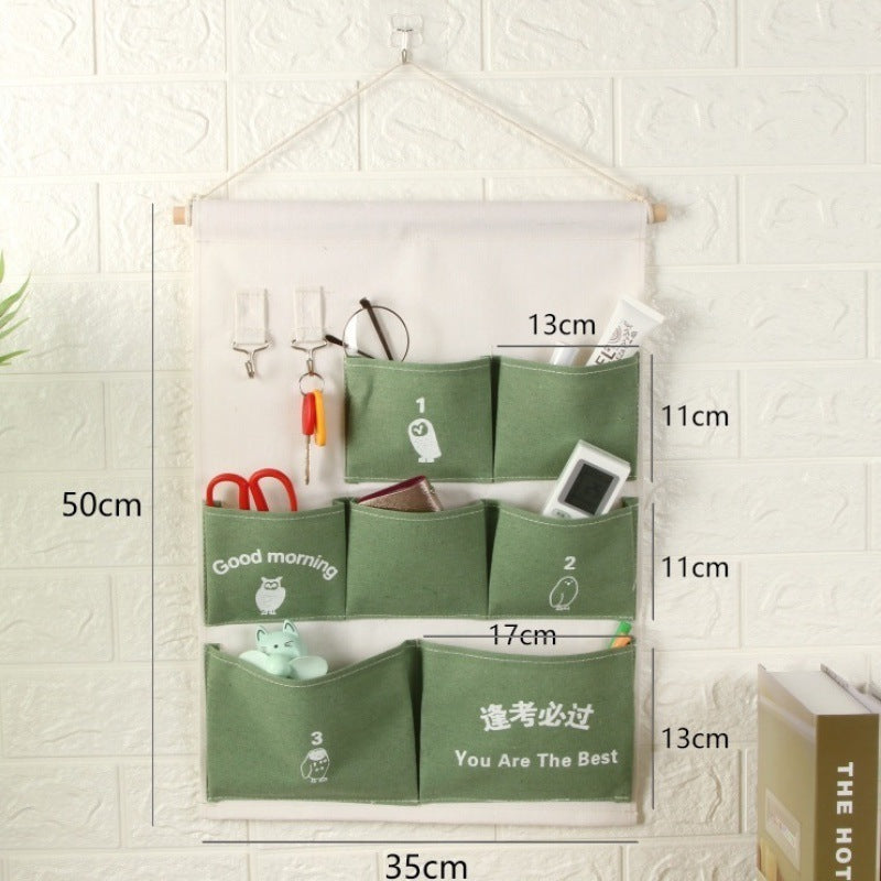 Fabric Wall Hanging Bag For Storage
