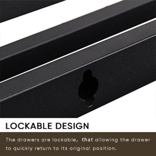 Queen Size Bed Frame With Storage Headboard And 2 Drawers & LED Lights Bed With Charging Station