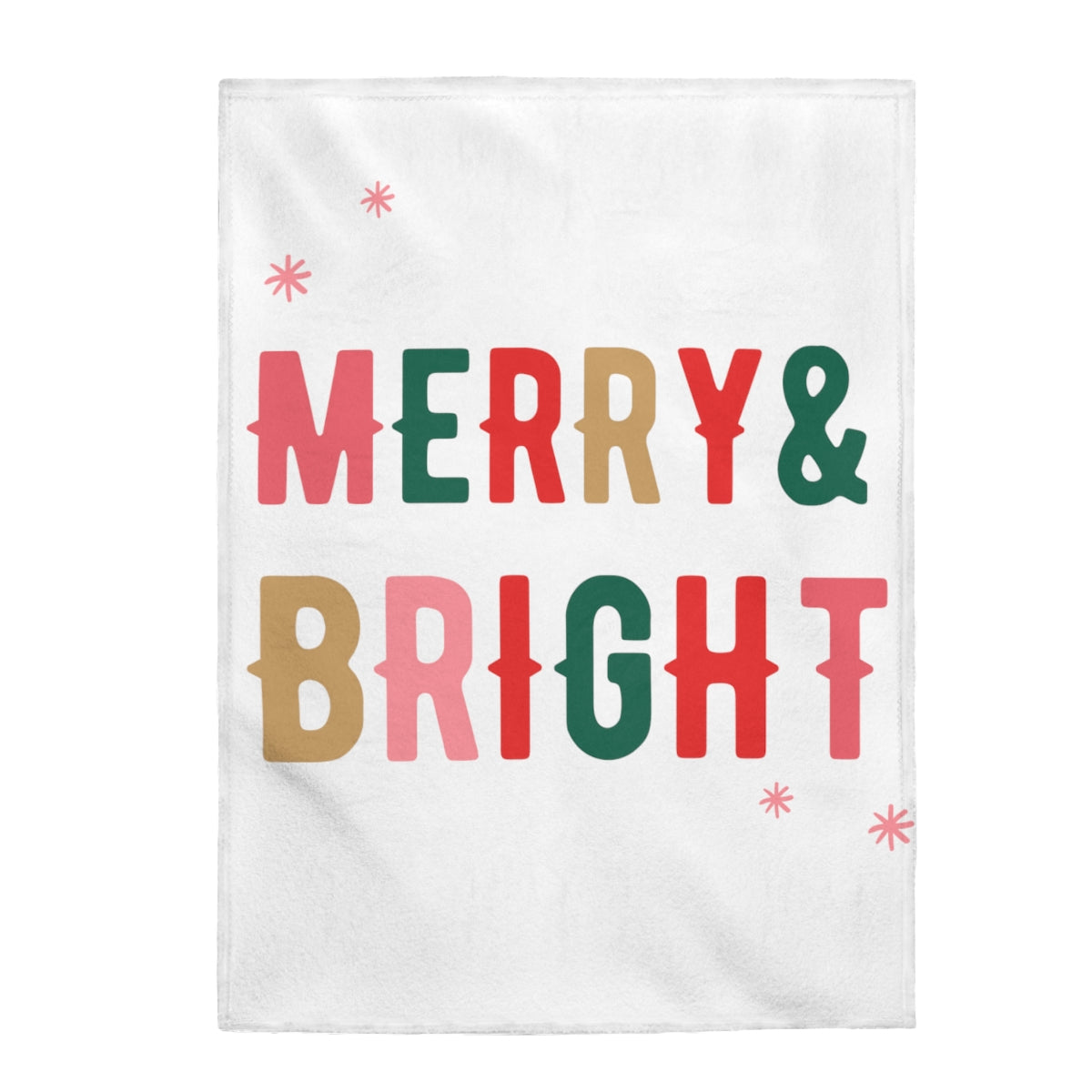 Christmas Holiday Plush Blanket Throw