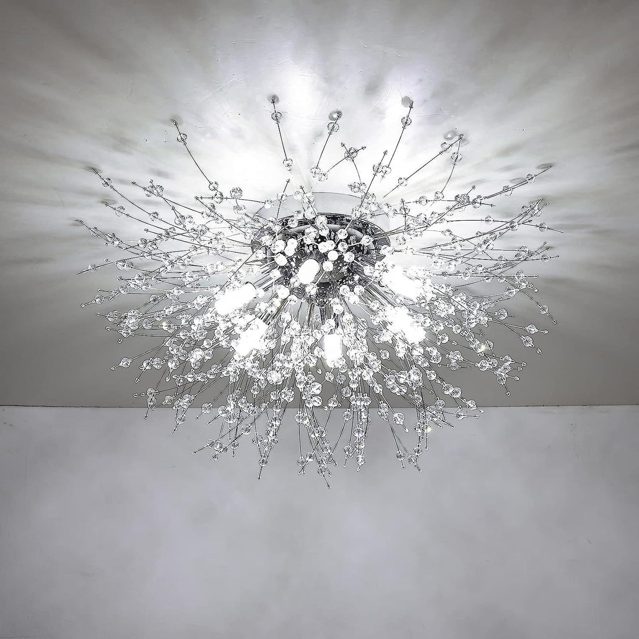 Crystal Recessed Chandelier