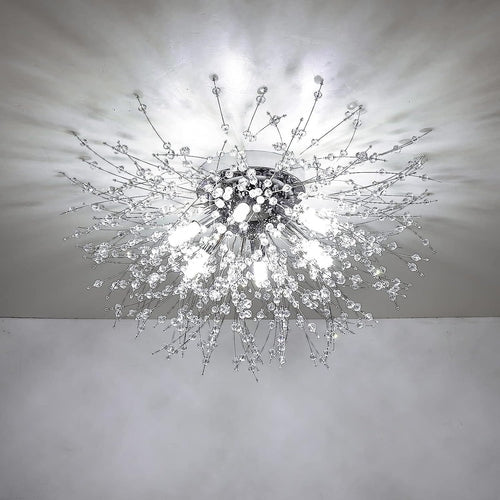 Crystal Recessed Chandelier