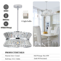 Thumbnail for Modern Crystal Chandelier for Living-Room
