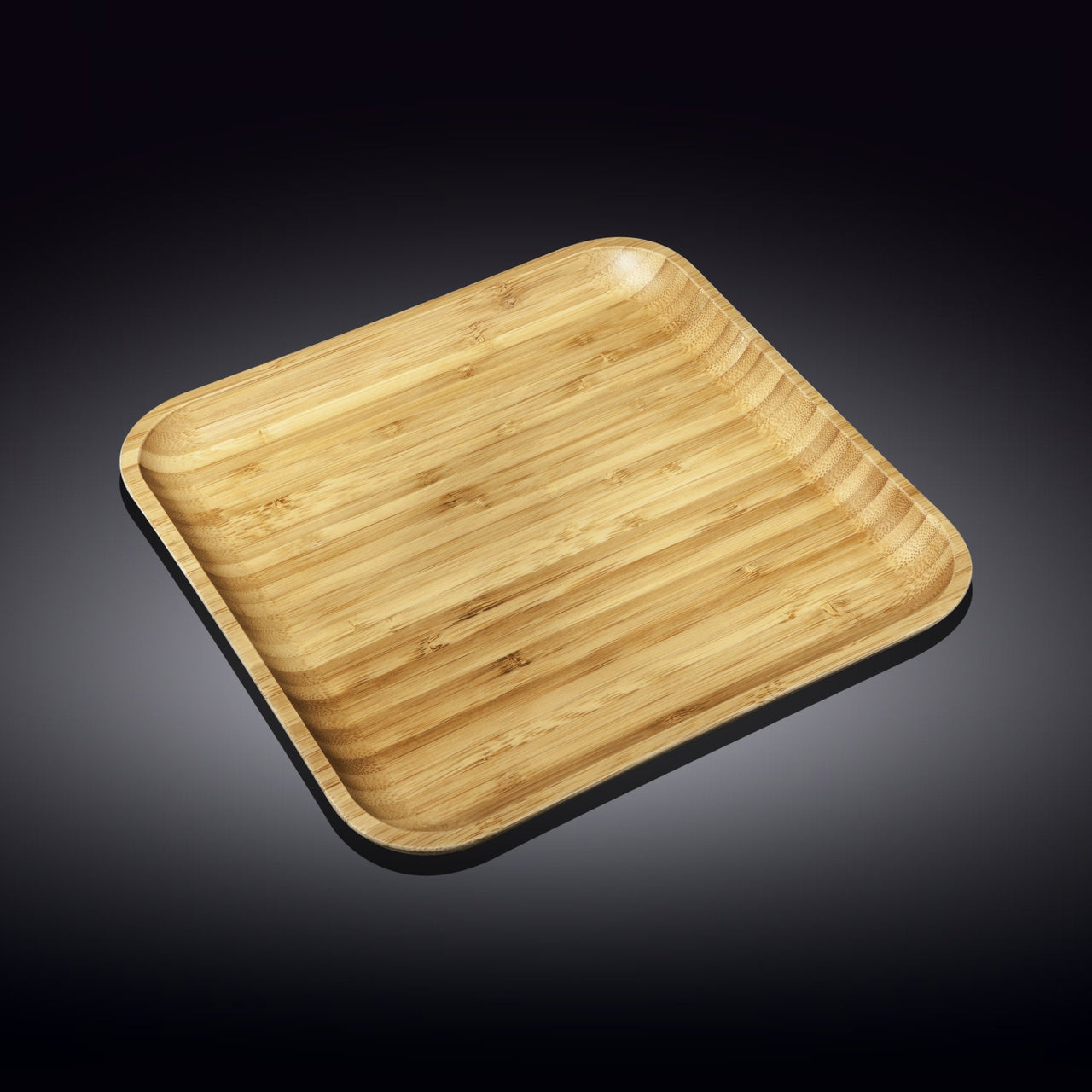 Bamboo Square Platter For Appetizers / Barbecue