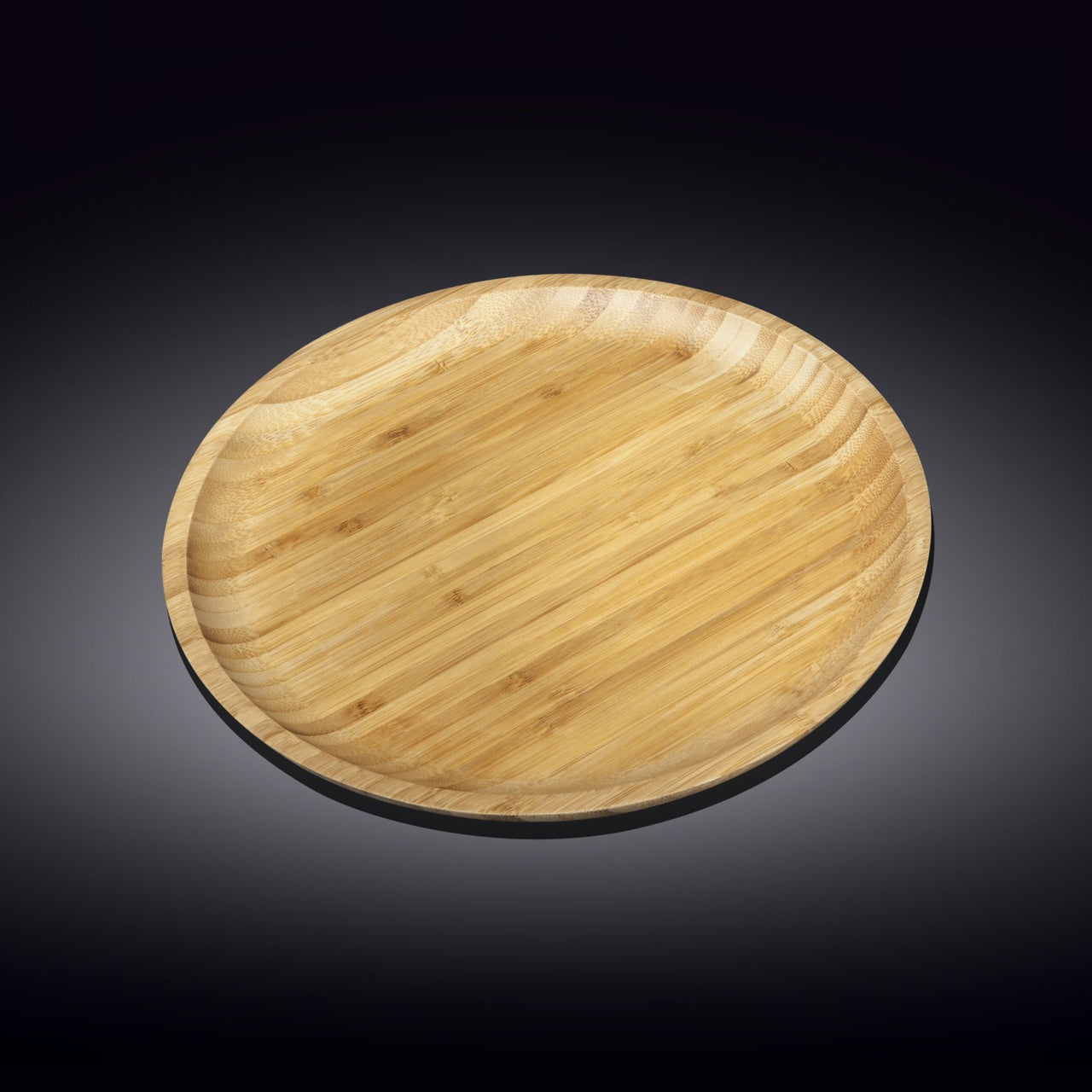 Bamboo Round Plate For pizza / Barbecue / Steak