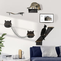 Thumbnail for Cat Shelves With Ergonomically Curved Platform