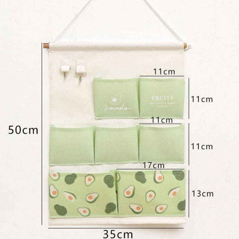 Fabric Wall Hanging Bag For Storage