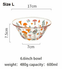 Thumbnail for Mushroom Glass Bowl