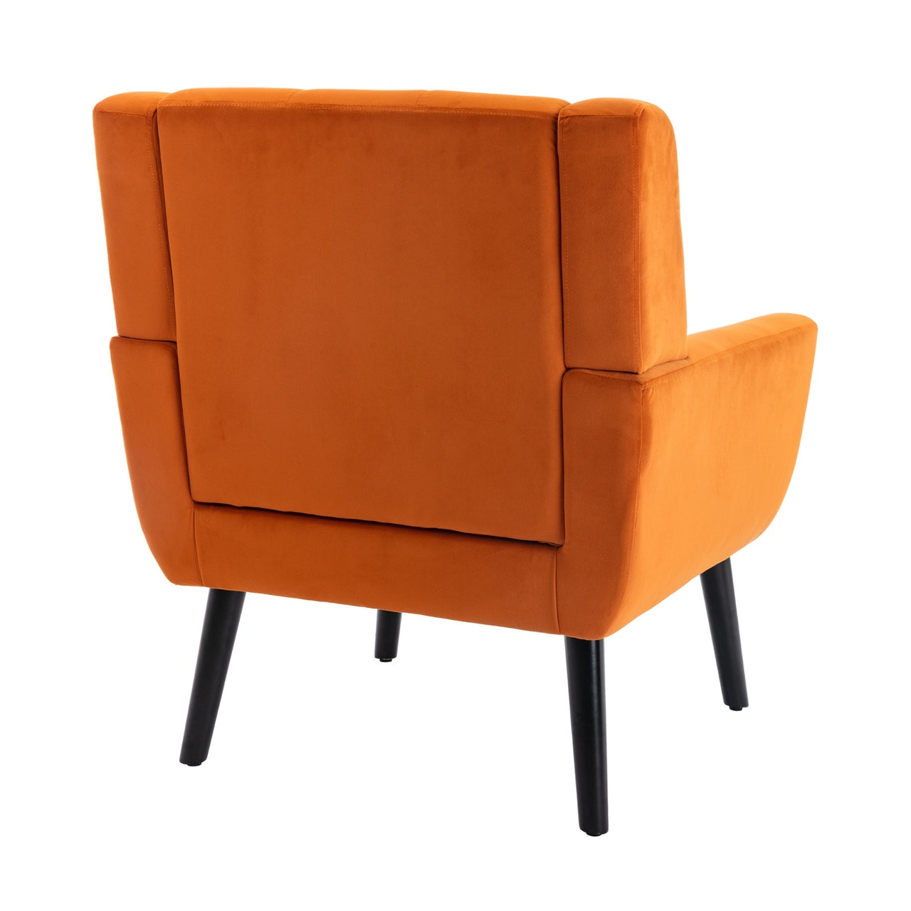 Modern Soft Velvet Ergonomic Accent Chair For Living Room