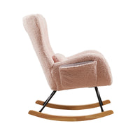 Thumbnail for Modern Rocking Chair With High Backrest