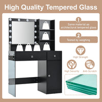 Thumbnail for Dressing Table With 2 Drawers And Cabinet