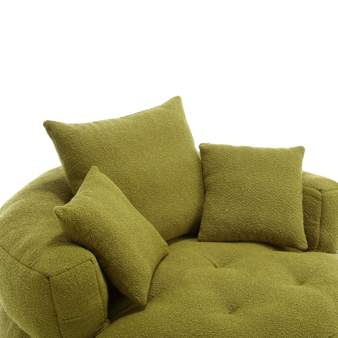 Chenille Sponge single sofa