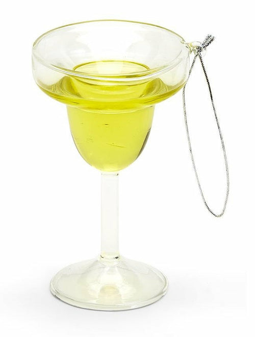 Red Wine Hand-Crafted Glass Ornament