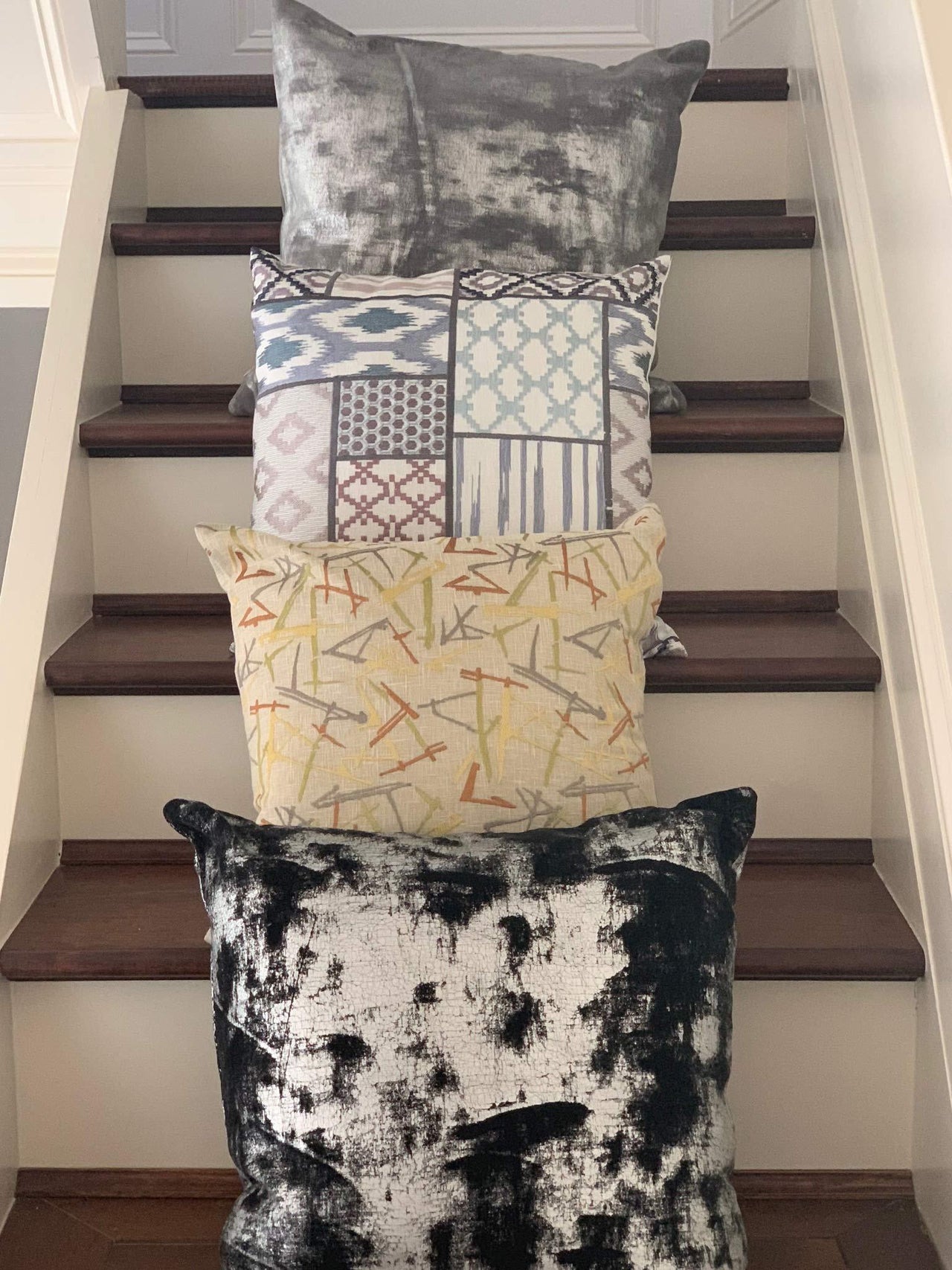Crestmont Decorative Foil Velvet Pillow Covers