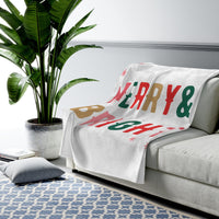 Thumbnail for Christmas Holiday Plush Blanket Throw