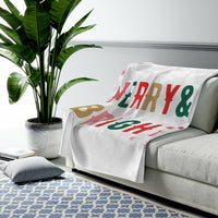 Thumbnail for Christmas Holiday Plush Blanket Throw