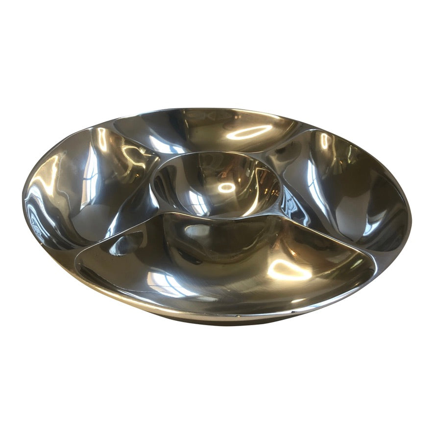 5-Section Snack / Salsa Serving Platter