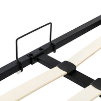 Thumbnail for Fashion Upholstered King Hydraulic Bed with Concealed Headboard Storage, Bed Box With Slats And Headboard, Without Mattress