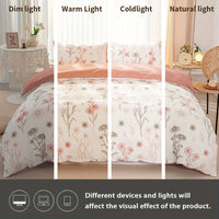 Thumbnail for 3Piece Floral Duvet Cover Set