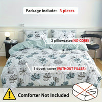 Thumbnail for Floral 3Piece Duvet Set