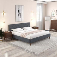 Thumbnail for Graceville King Fabric Platform Bed