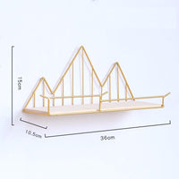 Thumbnail for Nordic Simple Iron Landscape Design Wall Decorations Storage Rack