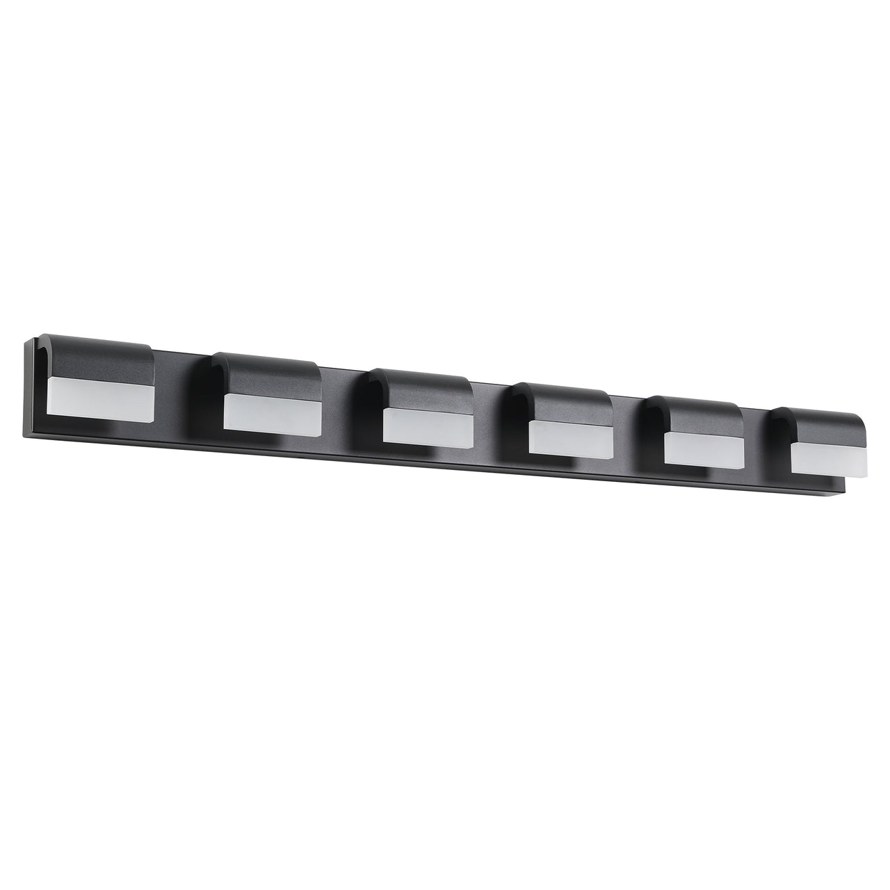 Modern Bathroom Vanity Lighting 6-Light LED Over Mirror