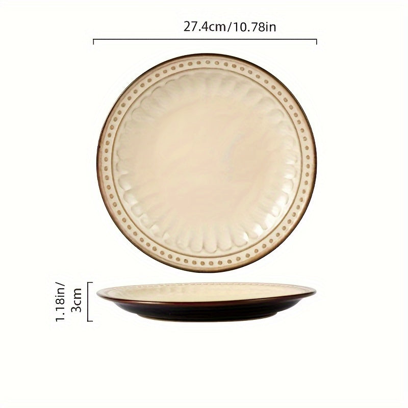Handmade Ceramic Dinner Plate