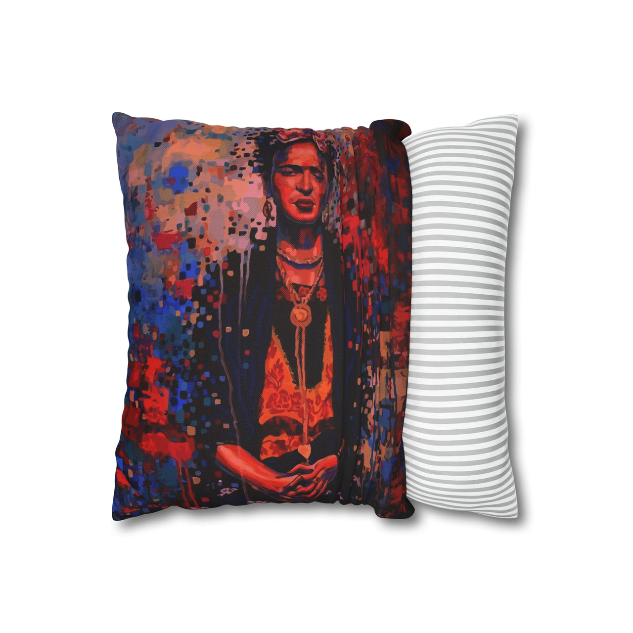 Frida 4 Spun Polyester Square Pillow Case