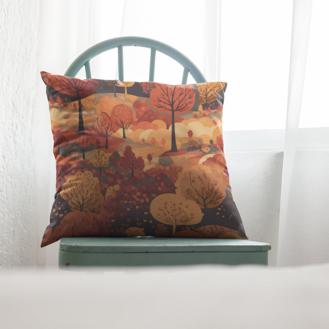 Fall View Decorative Cushion Cover