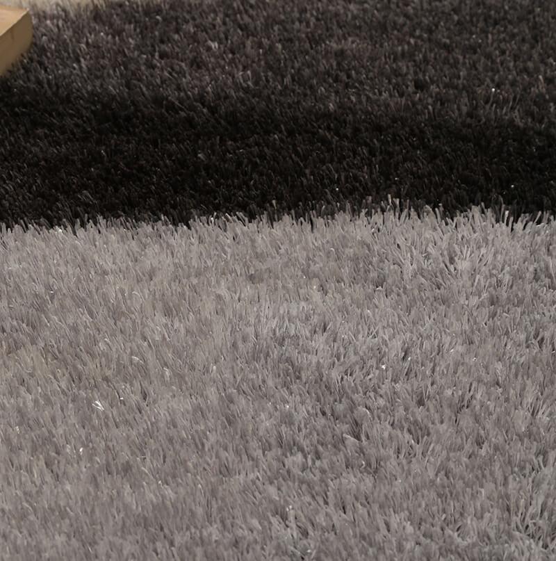 Grey Print Aria Soft Pile Shag