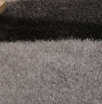 Thumbnail for Grey Print Aria Soft Pile Shag