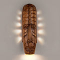 Tribal Mask Wall Sconce