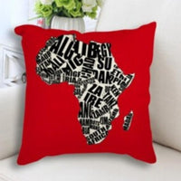 Thumbnail for African Map Art Cushion Case