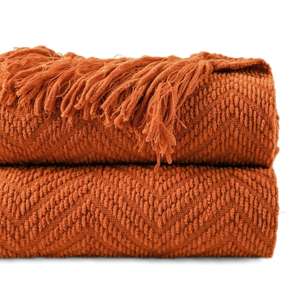 Chielina Knitted Throw Blanket
