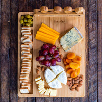 Thumbnail for Bamboo Cheese Board and Knife Set