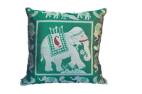 Thumbnail for Brocade Silk decorative throw pillow case
