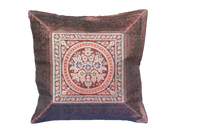 Thumbnail for Brocade Silk decorative throw pillow case