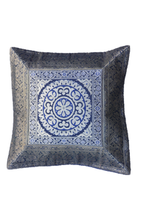 Thumbnail for Brocade Silk decorative throw pillow case
