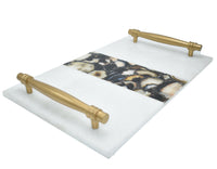Thumbnail for Marble Serving Tray with Handle
