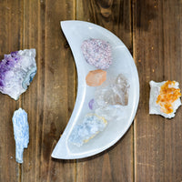 Thumbnail for NEW Selenite Moon Bowls