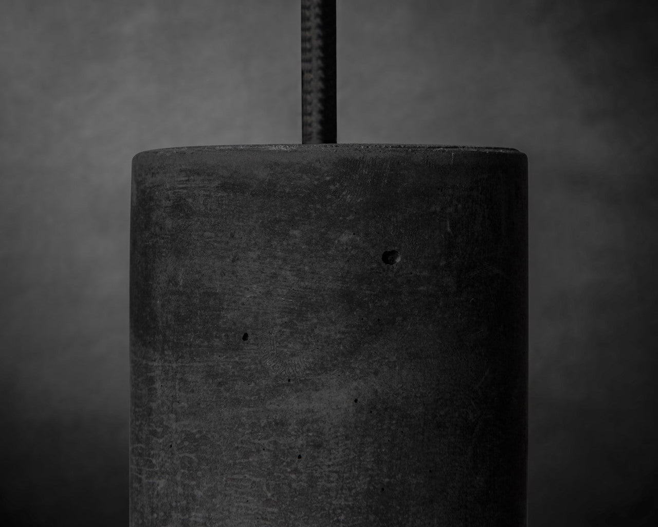 DARK GRAY Concrete Pendant Light