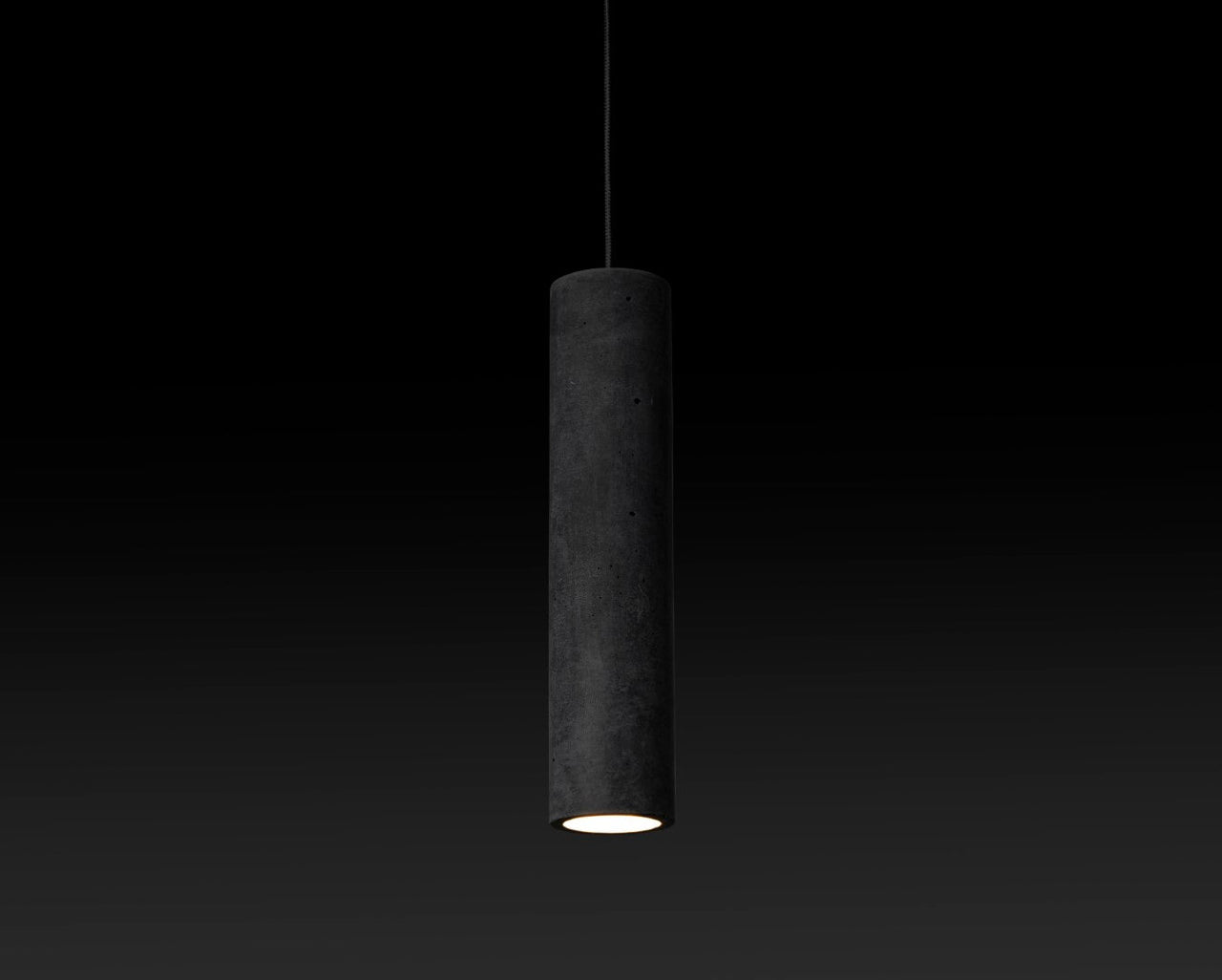 DARK GRAY Concrete Pendant Light