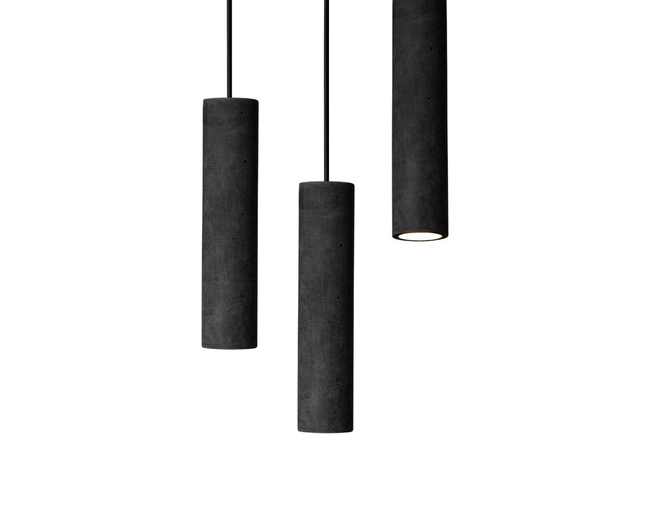 DARK GRAY Concrete Pendant Light