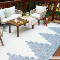 Thumbnail for Djugun Blue Indoor & Outdoor Rug