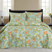 Thumbnail for Nikki - 3 Piece Quilt Set - Green