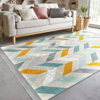Thumbnail for Modern Home Washable Area Rug | Homeezone