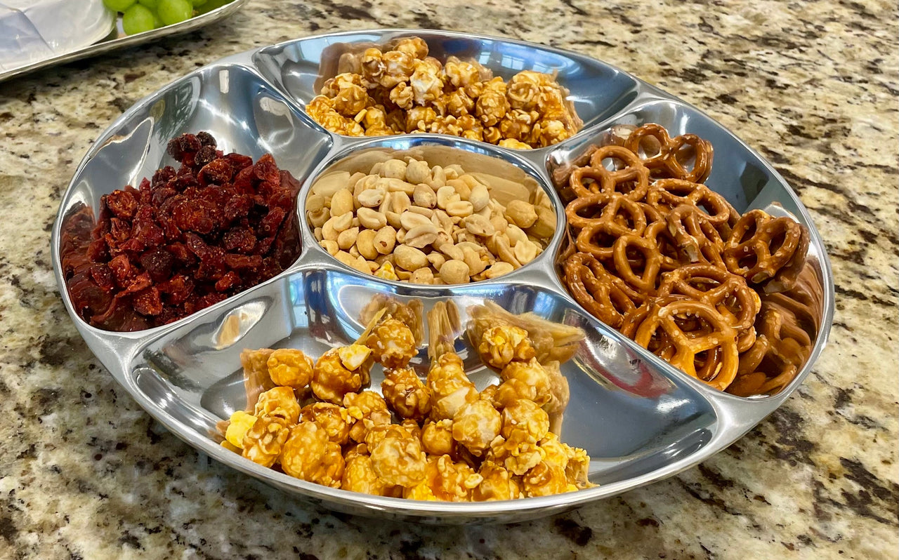 5-Section Snack / Salsa Serving Platter