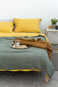 Thumbnail for Linen Sham Pillowcase in Honey